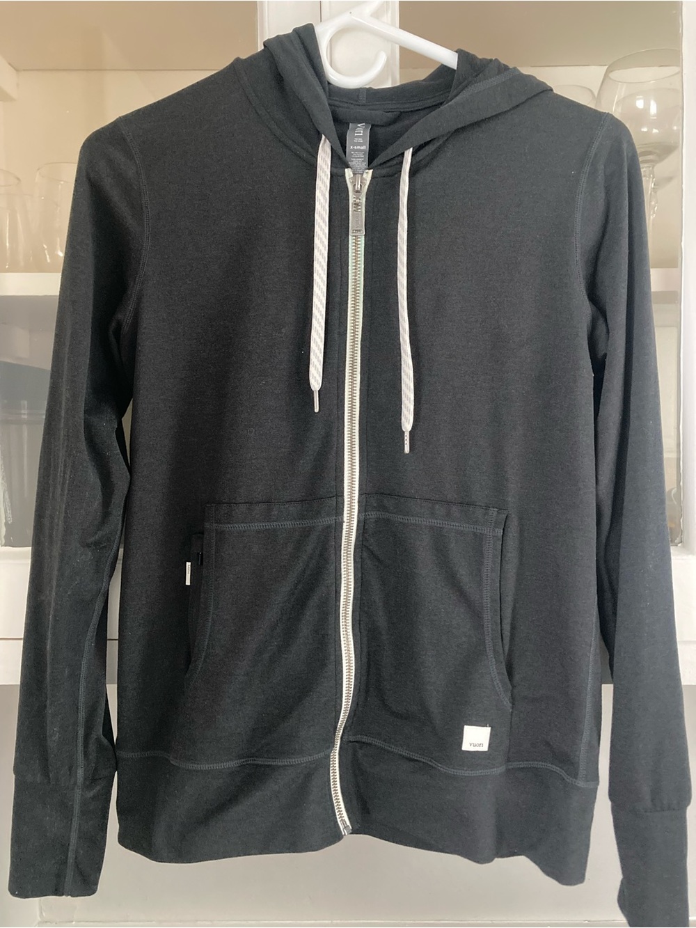 Vuori black Zip-Up Hoodie